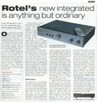 Test Rotel RA-972 Gramophone 2001 